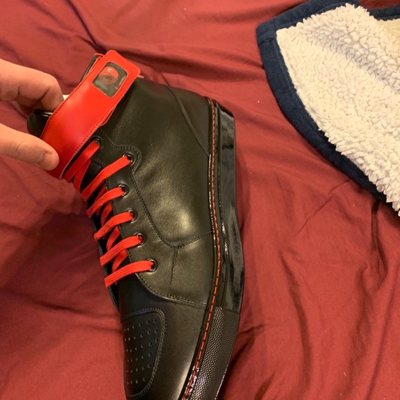 100% Italian leather bball shoe - Picture 5 of 7